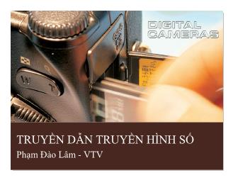 Truyền dẫn truyền hình số