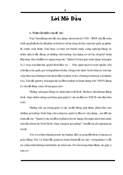 Chuyên đề Quản lý dự án đầu tư phát triển sử dụng vốn ngân sách nhà nước trên địa bàn tỉnh Ninh Bình: thực trạng và giải pháp