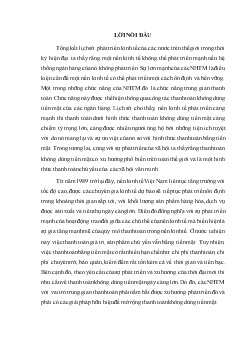 Giải pháp mở rộng thanh toán không dùng tiền mặt tại Ngân hàng nông nghiệp và phát triển nông thôn Ba Đình
