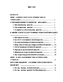 Khóa luận Thực trạng và giải pháp mở rộng và nâng cao nghiệp vụ hoán đổi ngoại hối ở các ngân hàng thương mại Việt Nam