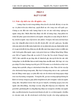 Luận văn Nghiên cứu tình hình thực thi chính sách miễn thuỷ lợi phí cho nông nghiệp tại Huyện Tứ Kỳ, tỉnh Hải Dương