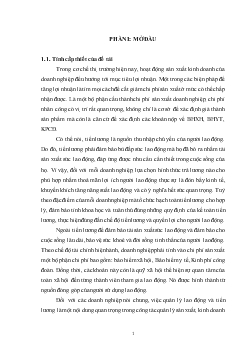 Luận văn Tìm hiểu thực trạng hạch toán tiền lương và các khoản trích theo lương ở Công ty khai thác công trình thuỷ lợi Bắc Đuống
