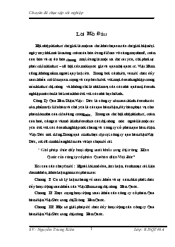 Chuyên đề Giải pháp thúc đẩy hoạt động xuất khẩu sang thị trường Hàn Quốc của công ty cổ phần Que hàn điện Việt Đức