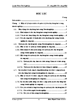 Luận văn Nâng cao chất lượng công tác quản trị tiêu thụ hàng hoá tại công ty cổ phần chè Kim Anh