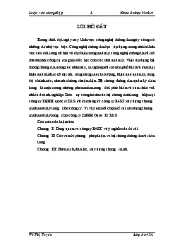 Luận văn Xâydựng chương trình quản lý lương cho công ty TNHH Quốc Tế T&S