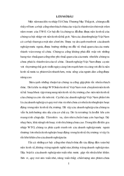 Chuyên đề Những giải pháp để hoàn thiện hoạt động tiêu thụ sản phẩm ỏ công ty khoá Việt Tiệp