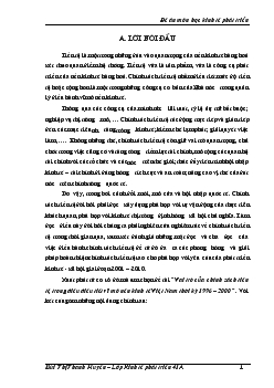 Đề án Vai trò của chính sách tiền tệ trong điều điều tiết vĩ mô nền kinh tế Việt Nam thời kỳ 1996 – 2000