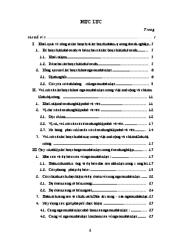 Đề án Vai trò kế hoạch nguồn nhân sự trong việc mở rộng và chiếm lĩnh thị trường của các doanh nghiệp nhỏ và vừa
