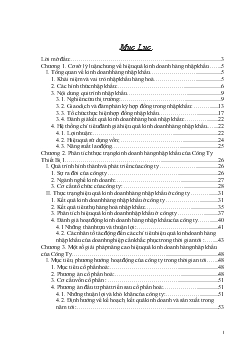Đề tài Nâng cao hiệu quả kinh doanh hàng nhập khẩu ở Công Ty Thiết Bị 1