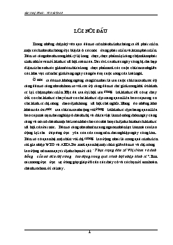 Đề tài Thực trạng dân số Việt Nam và ảnh hưởng của nó đến thị trường lao động trong quá trình hội nhập kinh tế