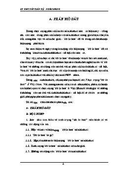 Đề tài Thực trạng 