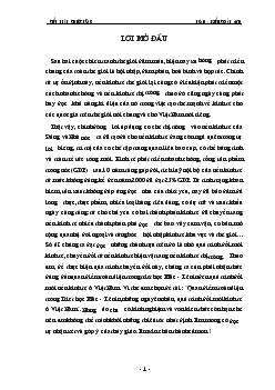 Tiểu luận Quan điểm toàn diện trong Triết học Mác - Lênin, những nguyên nhân, quá trình đổi mới kinh tế ở Việt Nam