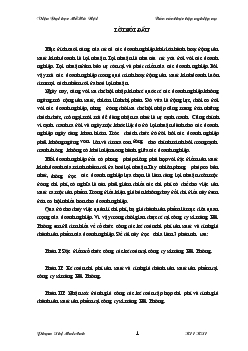 Báo cáo Kế toán chi phí sản xuất và tính giá thành sản xuất sản phẩm tại công ty xi măng Hải Phòng