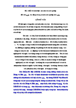 Chuyên đề Bảo hiểm trách nhiệm của chủ doanh nghiệp đối với người lao động trong các doanh nghiệp nhà nước