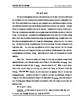 Chuyên đề Một số giải pháp nhằm đẩy mạnh công tác tiêu thụ sản phẩm tại Công ty Cổ phần Thiết Bị Thương Mại-Hà Nội