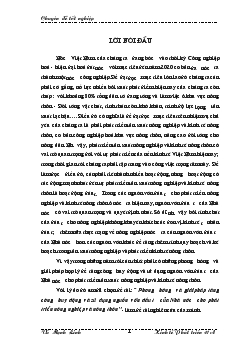 Chuyên đề Phương hướng và giải pháp tăng cường huy động và sử dụng nguồn vốn đầu tư của Nhà nước cho phát triển nông nghiệp và nông thôn