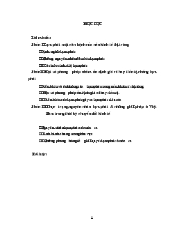 Đề tài Thực trạng,nguyên nhân lạm phát và những giải pháp ở Việt Nam trong thời kỳ chuyển đổi kinh tế