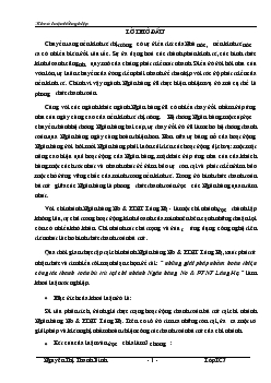 Khóa luận Những giải pháp nhằm hoàn thiện công tác thanh toán bù trừ tại chi nhánh Ngân hàng nông nghiệp và phát triển nông thôn Láng Hạ
