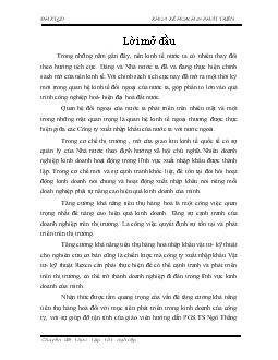 Chuyên đề Các giải pháp tăng cường khả năng tiêu thụ hàng hoá nhập khẩu vật tư- kỹ thuật cho nghiên cứu cơ bản của công ty xuất nhập khẩu Vật tư- kỹ thuật Rexc