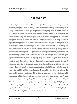 Chuyên đề Chế độ pháp lý về hợp đồng dịch vụ cung cấp phần mềm và thực tiễn tại công ty TNHH tư vấn công nghệ và thương mại HÀ BẢO