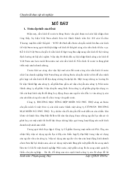 Chuyên đề Nâng cao hiệu quả sử dụng vốn cố định của công ty cổ phần thương mại miền núi Phú Thọ
