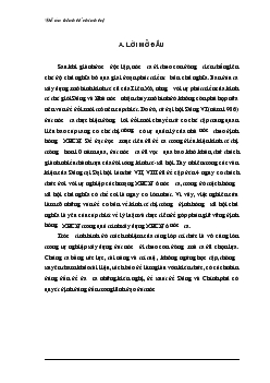 Đề án Quá trình phát triển kinh tế thị trường định hướng xã hội chủ nghĩa ở Việt Nam