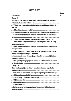 Giải pháp đẩy mạnh phát triển công nghiệp chế biến và xuất khẩu hàng hoá ở một số ngành sản phẩm cụ thể