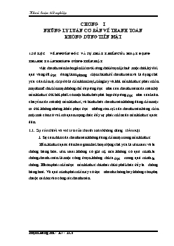 Khóa luận Một số ý kiến đề xuất nhằm hoàn thiện và mở rộng công tác thanh toán không dùng tiền mặt nói chung và tại chi nhánh ngân hàng đầu tư và phát triển Hà Nội