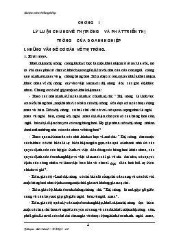 Luận văn Thị trường xe gắn máy của công ty CIRI