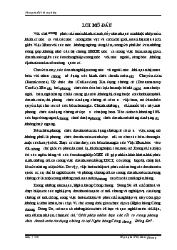 Đề tài Giải pháp nhằm hạn chế rủi ro trong phương thức thanh toán tín dụng chứng từ tại Ngân hàng Công thương Đống Đa