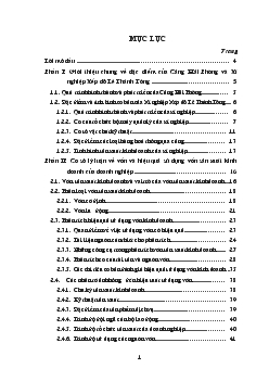 Đề tài Một số biện pháp nâng cao hiệu quả sử dụng vốn tại Xí nghiệp Xếp dỡ Lê Thánh Tông