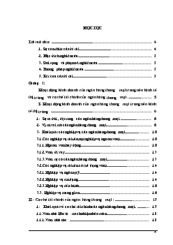 Đề tài Một số ý kiến về tăng thu nhập , tiết kiệm chi phí nhằm nâng cao hiệu quả kinh doanh tại Ngân hàng Đầu tư và Phát triển Hà Tây