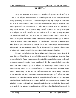 Phương hướng và giải pháp phát triển bền vững du lịch biển Hải Phòng