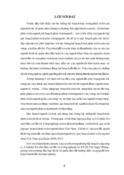 Qui hoạch phát triển ngành than Việt Nam giai đoạn 2006 - 2015