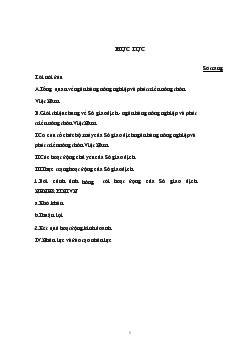 Bối cảnh ảnh hưởng tới hoạt đọng của Sở giao dịch ngân hàng nông nghiệp và phát triển nông thôn