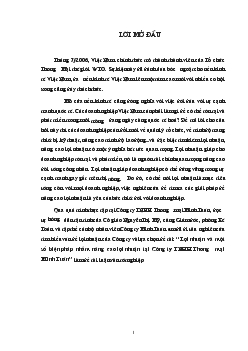 Đề tài Lợi nhuận và một số biện pháp nhằm nâng cao lợi nhuận tại Công ty TNHH Thương mại Minh Tuấn