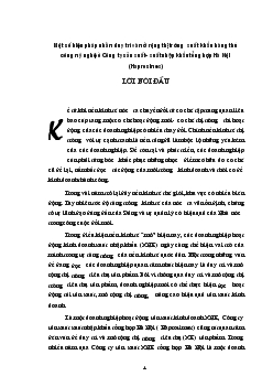 Đề tài Một số biện pháp nhằm duy trì và mở rộng thị trường xuất khẩu hàng thủ công mỹ nghệ ỏ Công ty sản xuất - Xuất nhập khẩu tổng hợp Hà Nội