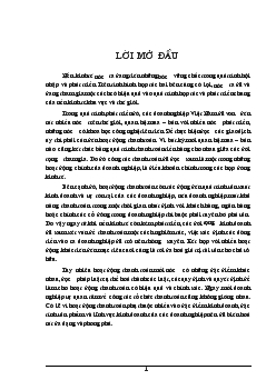 Đề tài Một số biện pháp nhằm hoàn thiện hoạt động thanh toán trong kinh doanh tại công ty xuất nhập khẩu máy Hà Nội