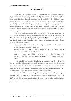Đề tài Một số biện pháp thúc đẩy tiêu thụ sản phẩm dịch vụ mạ kẽm nhúng nóng ở công ty cổ phần thép Việt Tiến
