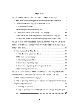 Đề tài Một số giải pháp nhằm nâng cao hiệu quả đầu tư của cễng ty cổ phần tin học bưu điấn