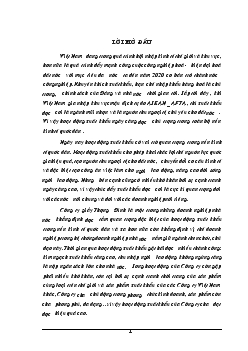 Đề tài Một số giải pháp nhằm thúc đẩy hoạt động xuất khẩu tại Công ty giầy Thượng Đình