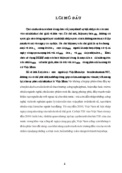 Đề tài Một số vấn đề đặt ra nhằm đảm bảo nguồn vốn đầu tư nước ngoài giai đoạn 2006 - 2010