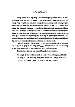 Đề tài Những giải pháp chủ yếu nâng cao hiệu quả kinh doanh của công ty cơ khí 120