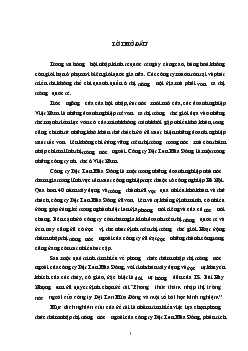 Đề tài Phương thức thâm nhập thị trường nước ngoài của công ty Dệt Len Mùa Đông và một số bài học kinh nghiệm