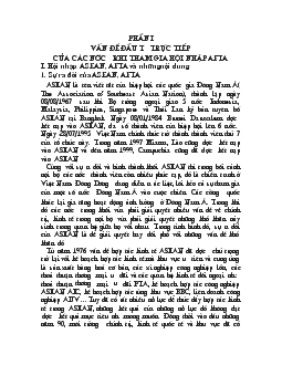 Đề tài Thách thức thu hút FDI từ các nước ASEAN vào Việt Nam