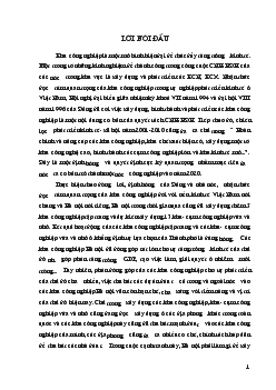 Đề tài Thu hút đầu tư vào các khu công nghiệp trên địa bàn Hà Nội - Thực trạng và một số giải pháp