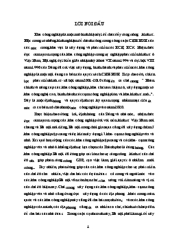 Đề tài Thu hút đầu tư vào các khu công nghiệp trên địa bàn Hà Nội - Thực trạng và một số giải pháp