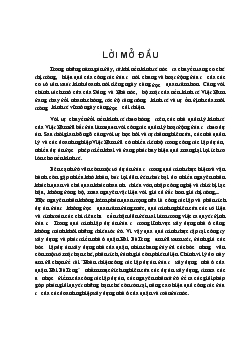 Đề tài Thực trạng công tác lập dự án đầu tư xây dựng nhà ở của quận Hai Bà Trưng - Hà Nội