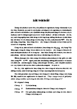 Đề tài Thực trạng và một số giải pháp nhằm nâng cao hiệu quả công tác đấu thầu ở Công ty xây dựng số 4