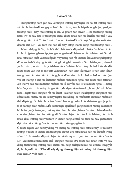 Đề tài Vấn đề xây dựng thương hiệu và quảng bá thương hiệu của các doanh nghiệp Việt Nam